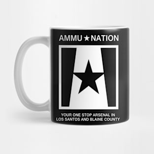 GTA V Inspired Ammunation Gun Store Mug